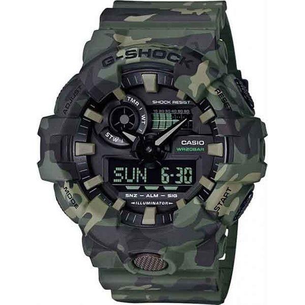 G-SHOCK　GA-700CM電池新品カモフラ Relógio Casio G-Shock Camuflado GA-700CM-3ADR Resistente a